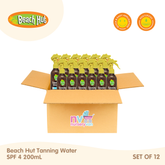 Beach Hut Tanning Water SPF4 200ml Set of 12